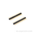 Cabezal de pasador mecanizado con paso de 1,27 mm recto 23P